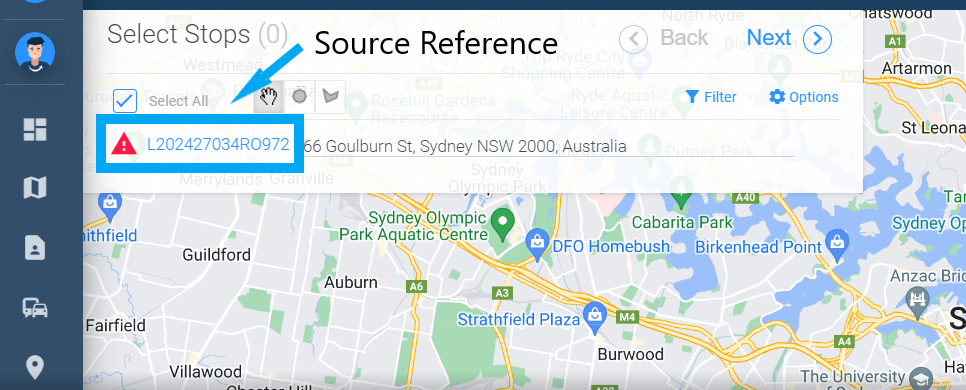 Locate2u Pulse product update 29 April - Feature Option to Display Source Reference on Optimizer