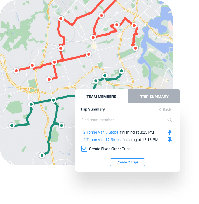 send live delivery tracking
